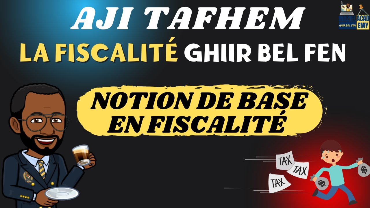 Fiscalit&eacute;  (s&eacute;ance 1) : Les notions de base ( droit fiscal /Imp&ocirc;t/Taxe/redevance/Parafiscalit&eacute;)