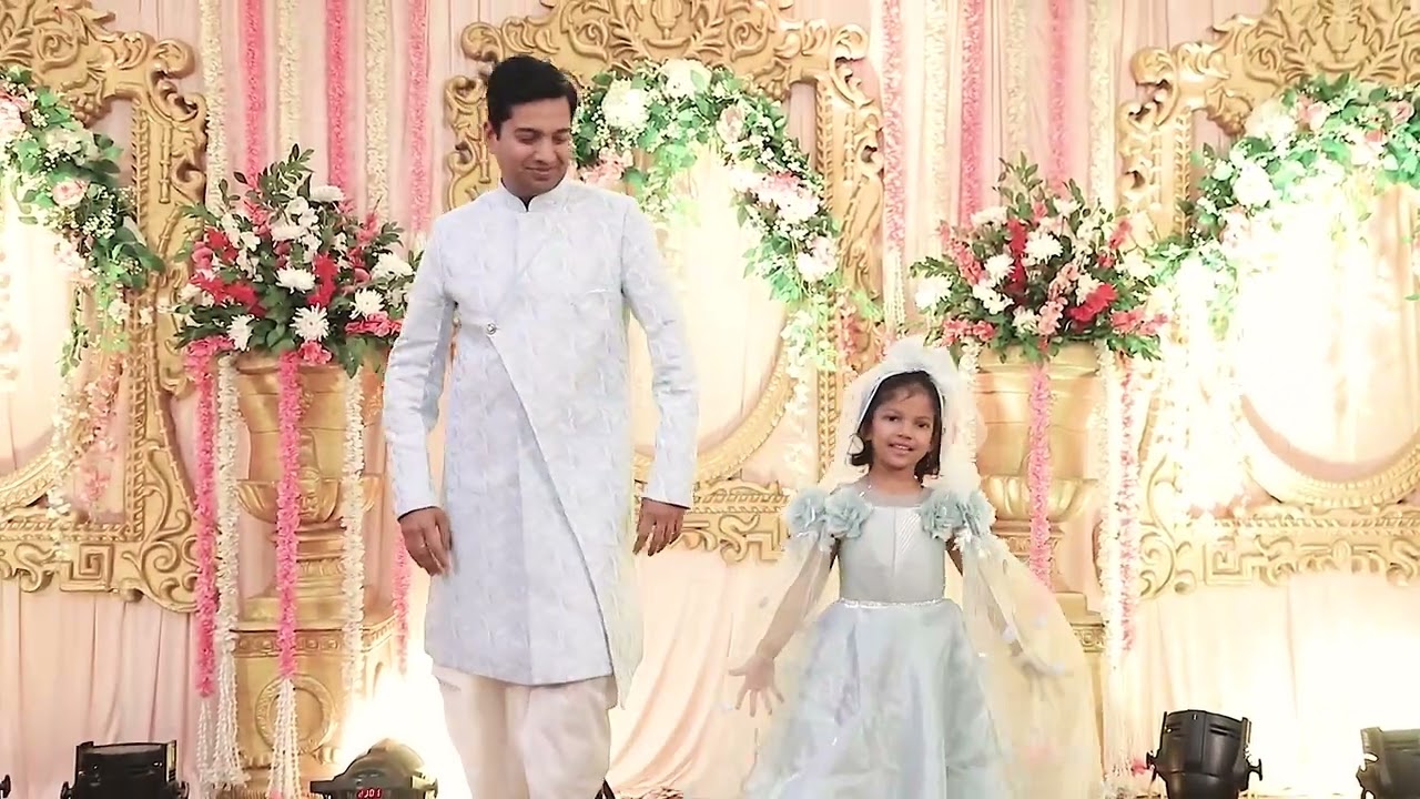 Father daughter duo....at mama's wedding