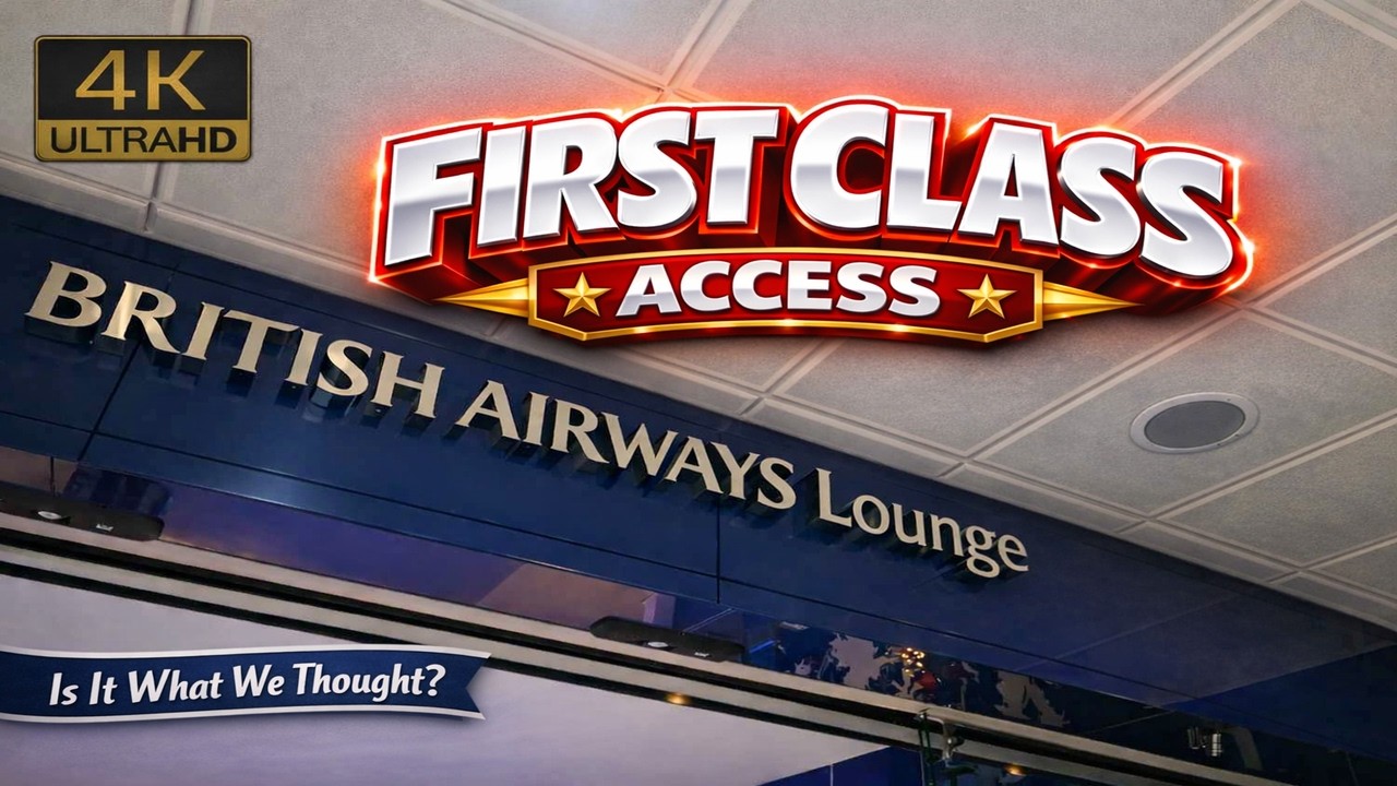 A Quiet Journey Business Class to Lanzarote | Maple Manor, Gatwick & First Class Lounge (Part 1)