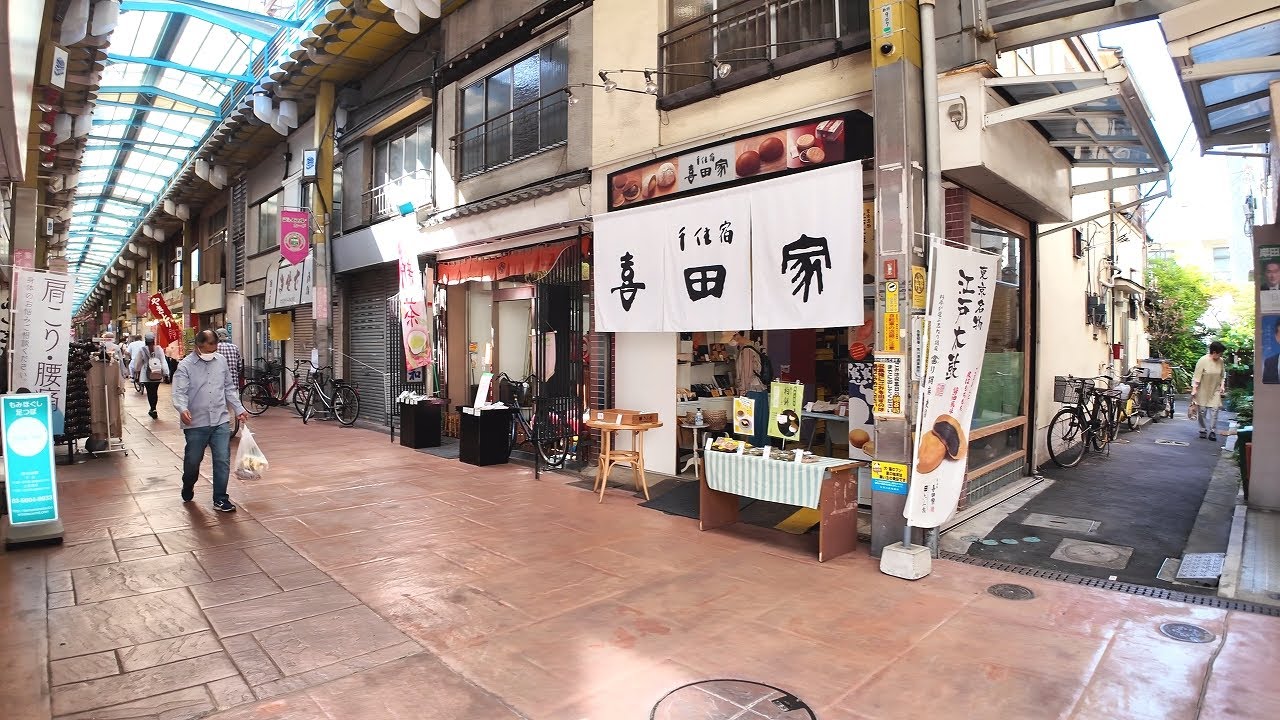 三ノ輪橋を散歩【4K東京街歩き】Japan Tokyo 4K walkingtour/Minowabashi,Shopping and residential areas