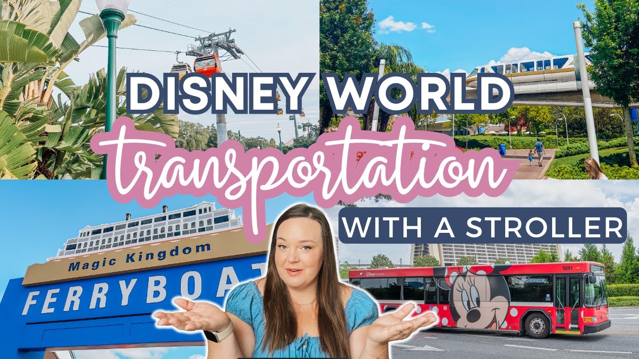 Disney World Transportation with a Stroller | Disney World with Kids | Disney World 2023