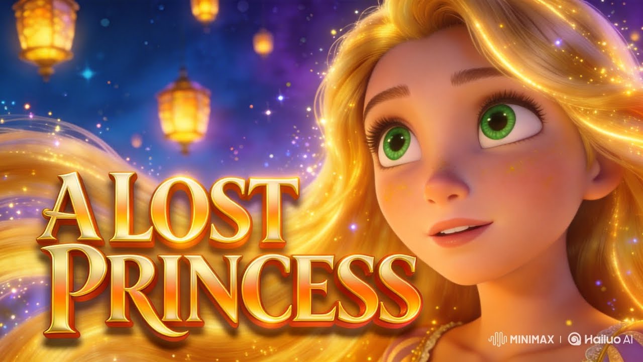 The lost Princess Rapunzel | kids story | ✨🪄 