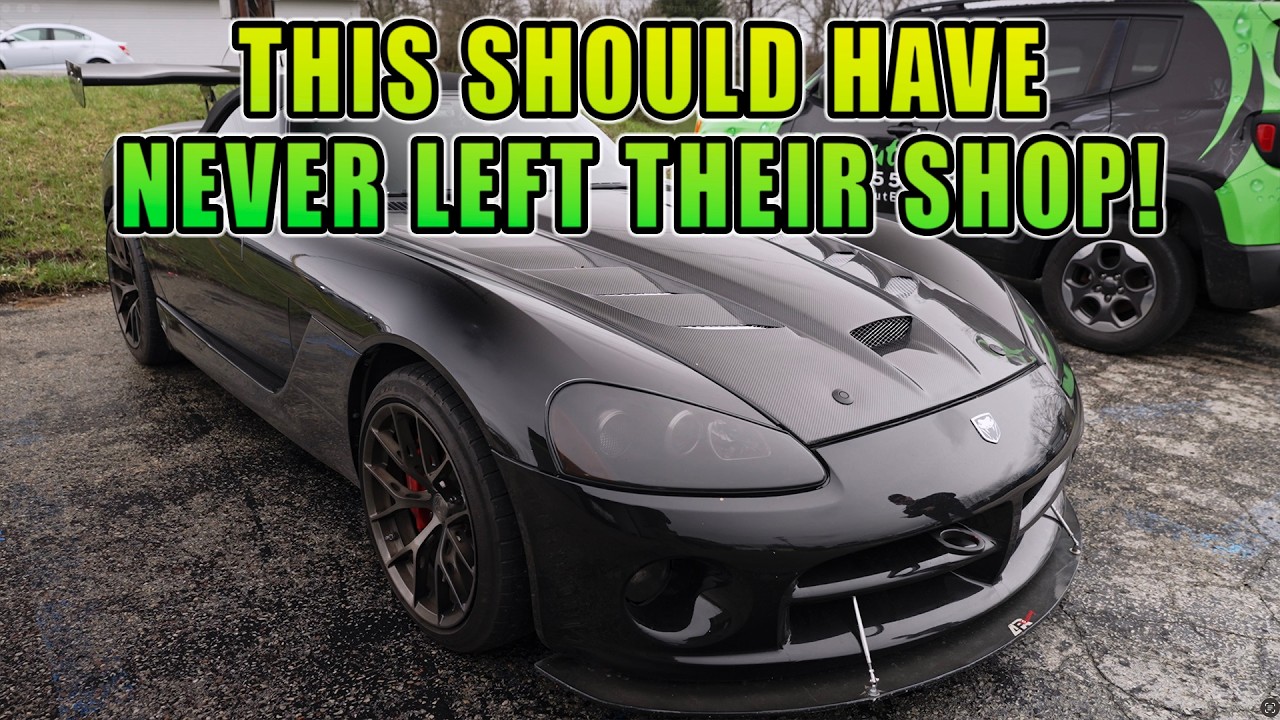 Worst Wrap Job Ever? How We Saved This Dodge Viper!