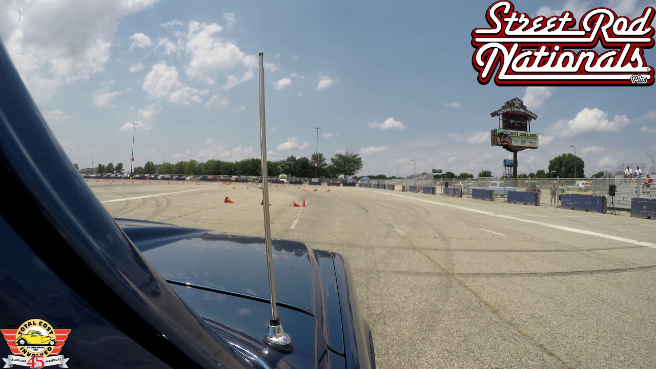 2019 NSRA Streetkhana Autocross - Matt Kenner's slick68 C10