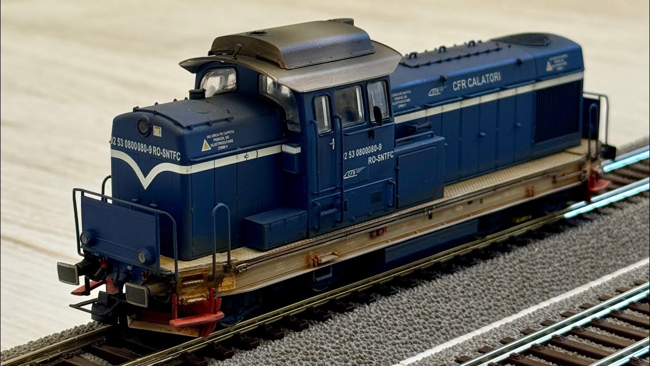 Unboxing locomotivă LDH CFR Călători Seria 80 Albert Modell
