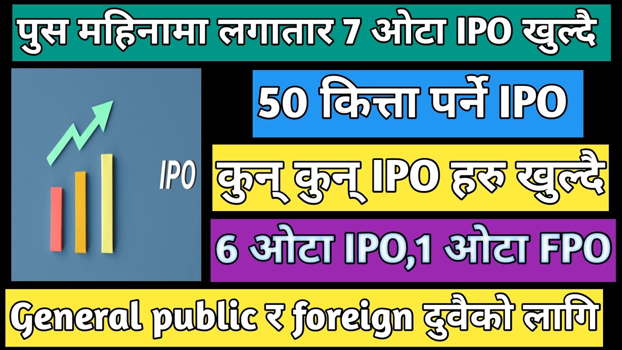 Upcoming IPO in Nepal | IPO share market in Nepal | New IPO in Nepal | Nepali IPO update 