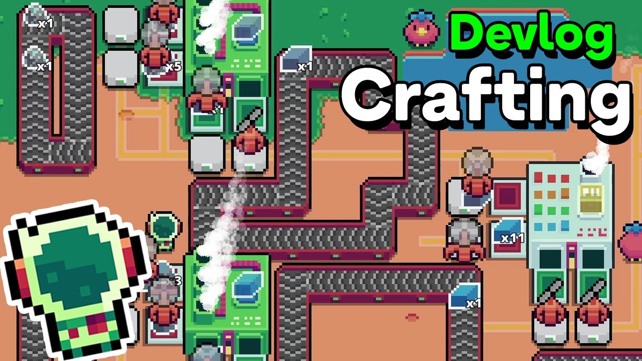 How I made Automatic Crafting! Exo Colony Devlog #10