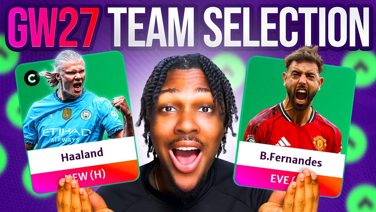 Мой состав на 27-й тур Fantasy Premier League 🔥 | Сможем ли мы добиться стабильности? 🤔 | Fantasy...