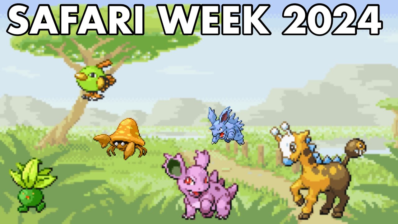 Safari Week 2024 Got Me Back Into Shiny Hunting (6 LIVE shinies in da zone)