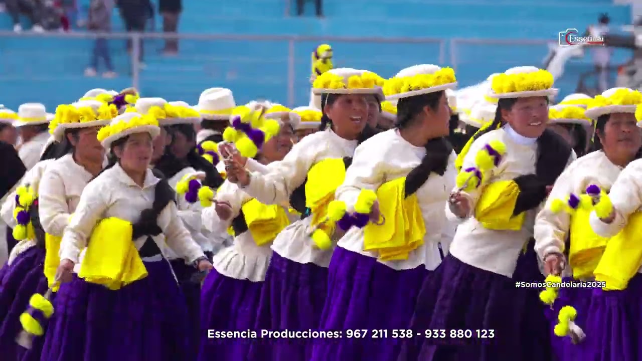 Pinkilladas Luque Pankara - Desaguadero | Danzas Originarias 2025 CANDELARIA 4K