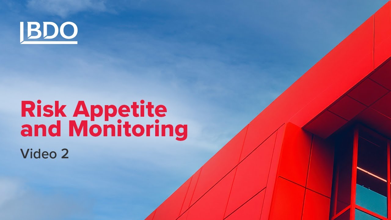 Risk Appetite Monitoring