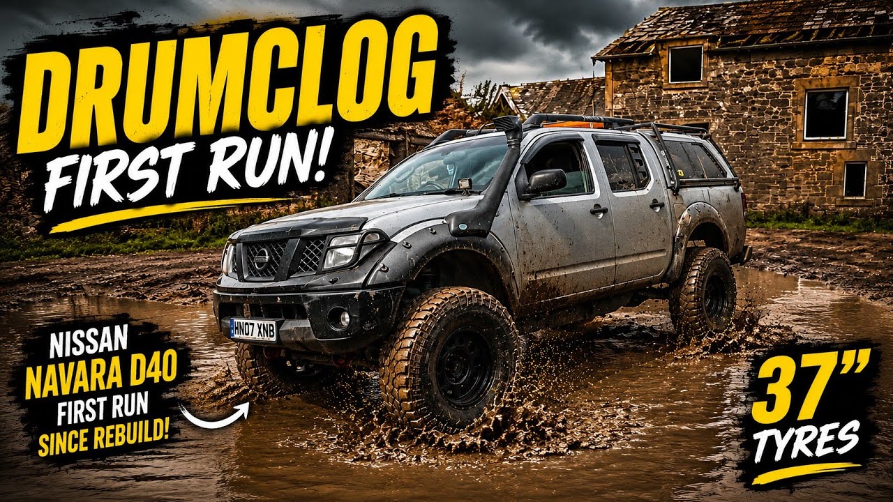Shakedown Run with Joes Nissan Navara D40 | Off-Roading with 'Rusty' the 4x4 bonnie blue!