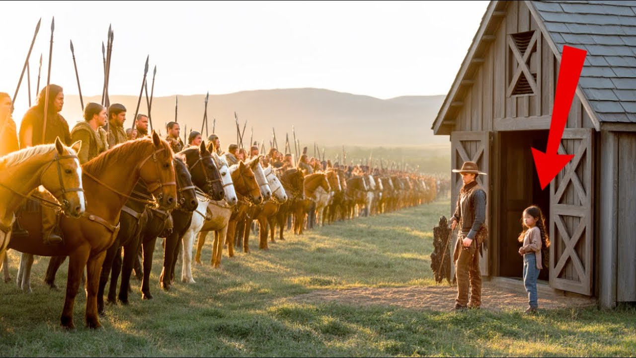Cowboy Saved a Starving Native Child — The Next Day, 200 Warriors Lined Up Outside His Barn