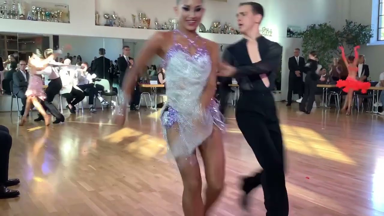 SAMBA - FINALE - JUNIORS II - German Championship Ten Dances 2024 - Clubheim Fürth -