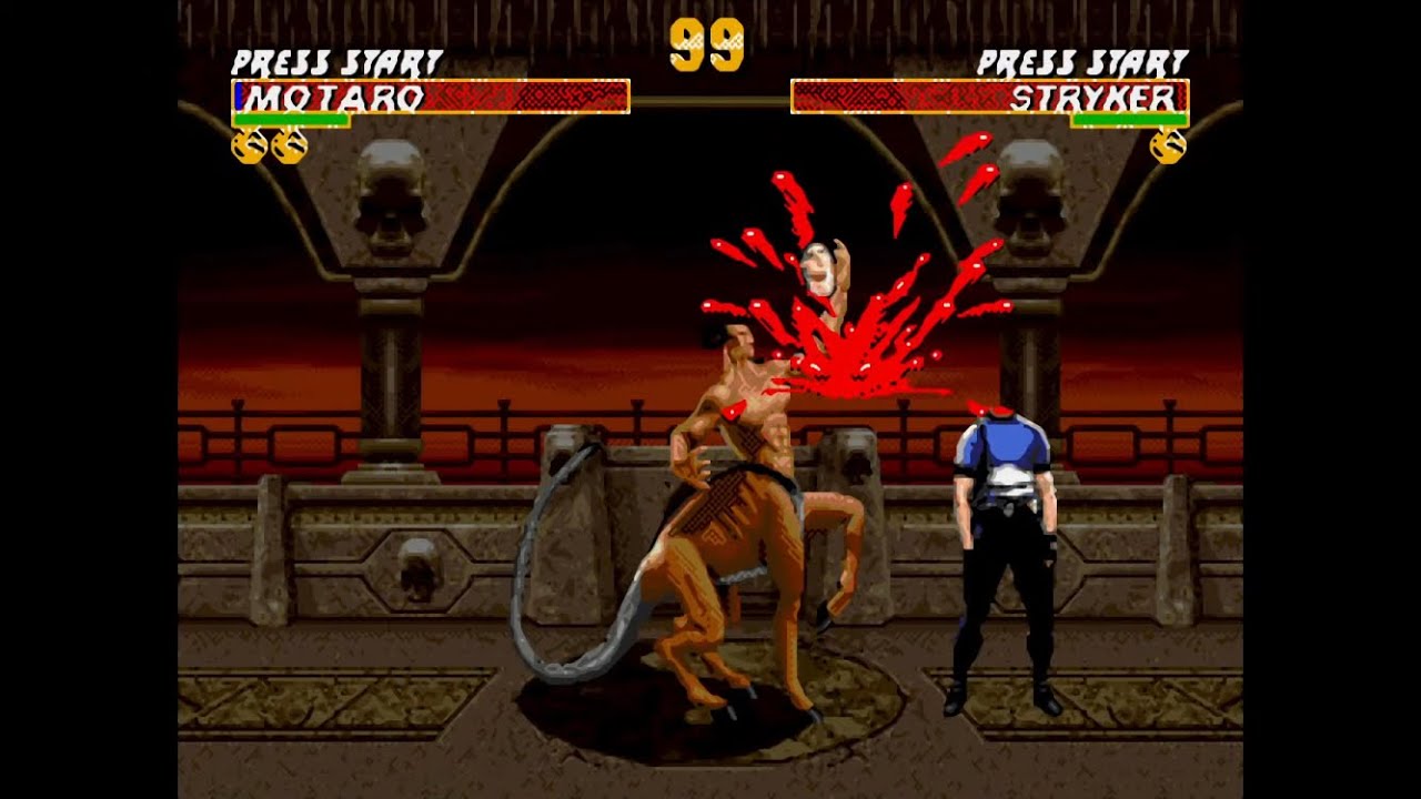 Ultimate Mortal Kombat Trilogy (Sega Genesis Romhack) - Supreme Fatality Demonstration