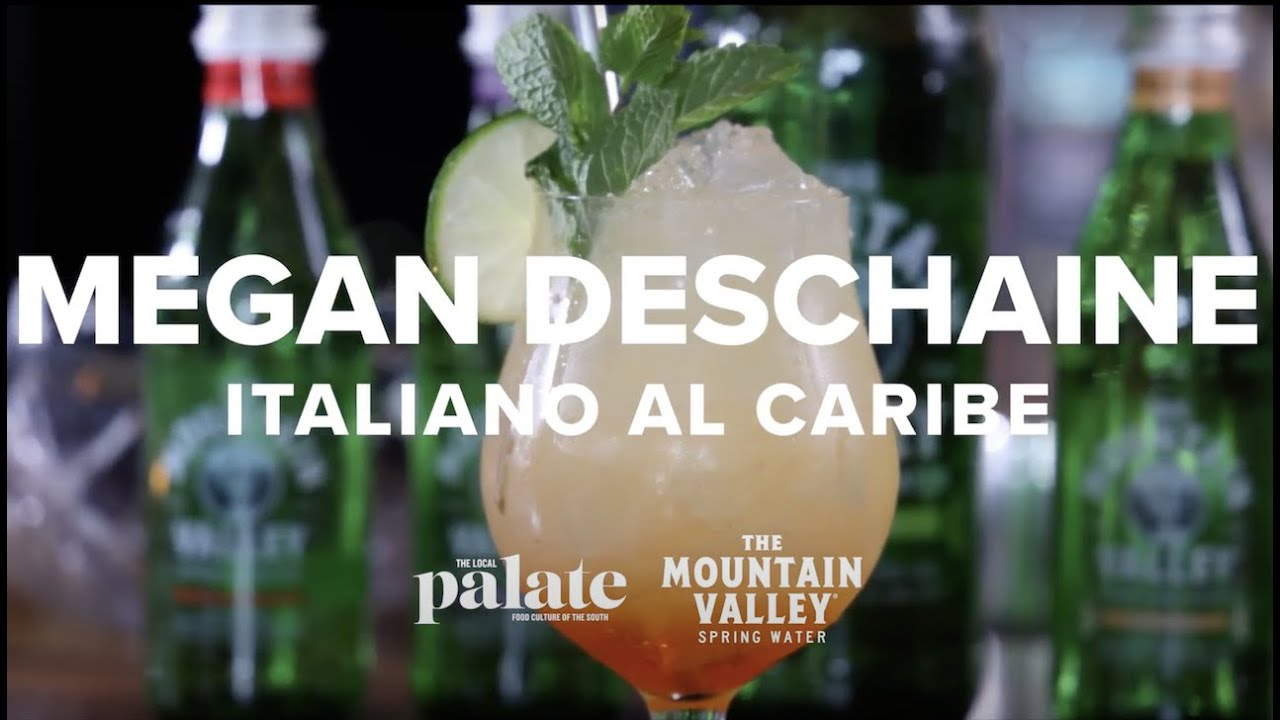 Creating an Italiano Al Caribe with Mountain Valley Spring Water