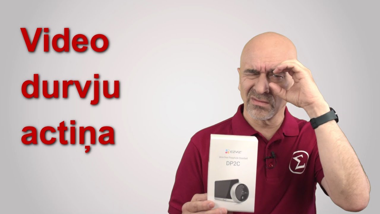 Video durvju actiņa no EZVIZ