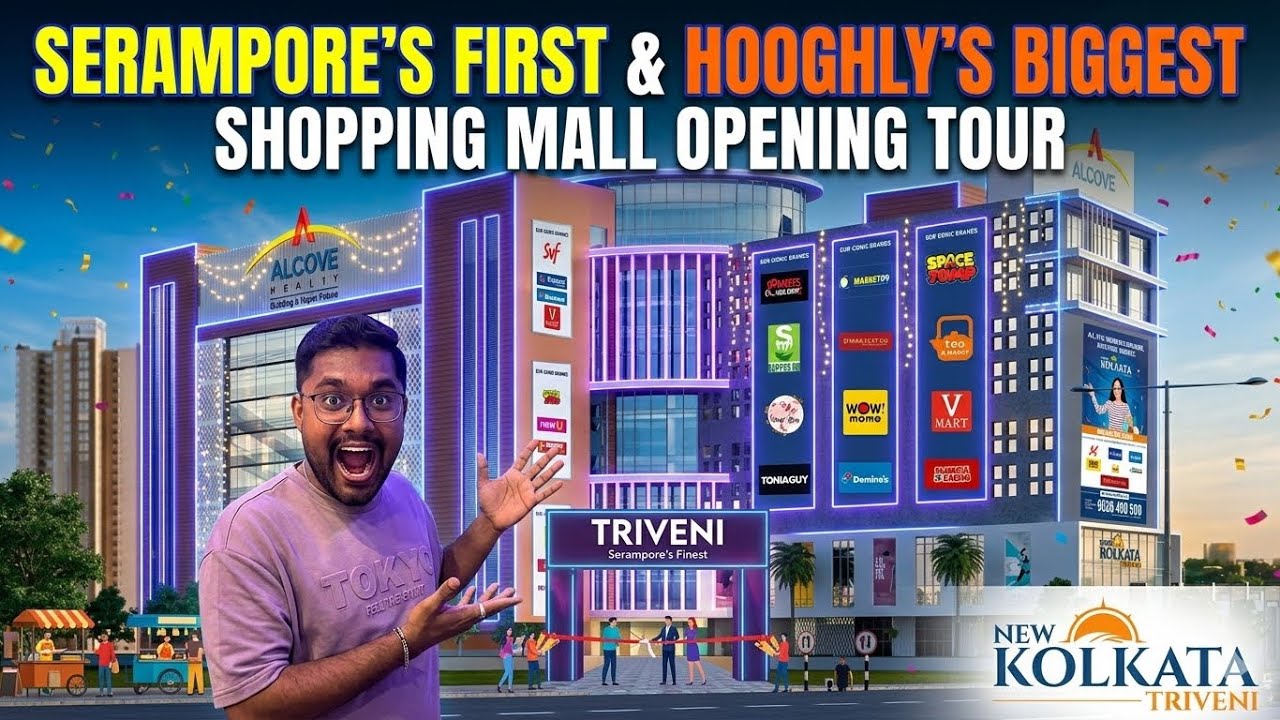 ALCOVE NEW KOLKATA TRIVENI MALL TOUR | ALCOVE TRIVENI MALL VLOG | ALCOVE NEW KOLKATA