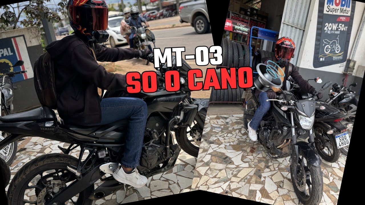 MT-03 GRITANDO COM ARASHI 🙉🚀
