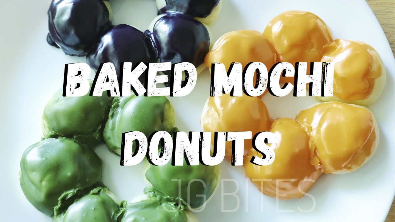 Baked Mochi Donuts | No mold needed! | JG Bites