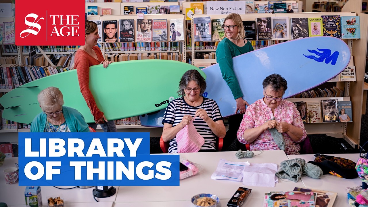 Sharing is the new owning at a Library of Things