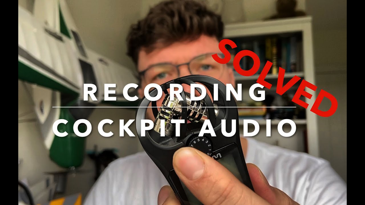 The BEST set up for recording cockpit audio | How to get better sounding cockpit audio.