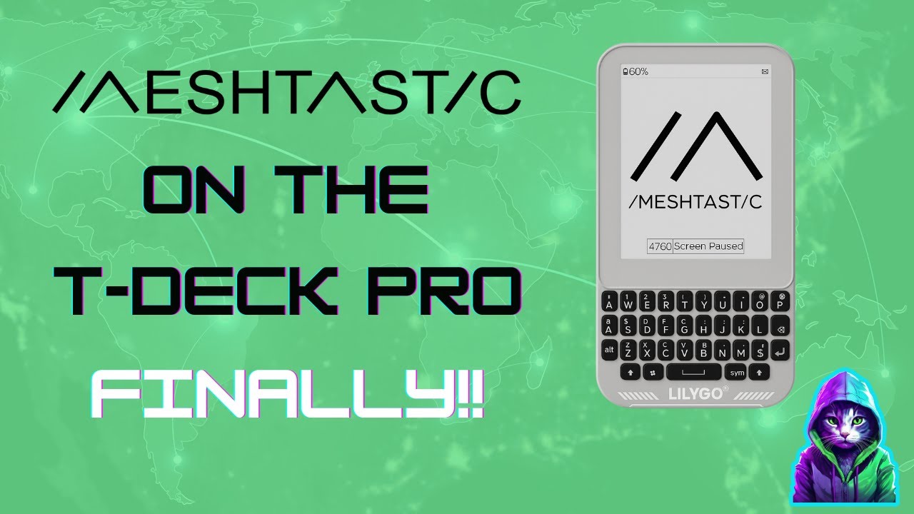 Meshtastic On The T-Deck Pro Is Amazing!!!