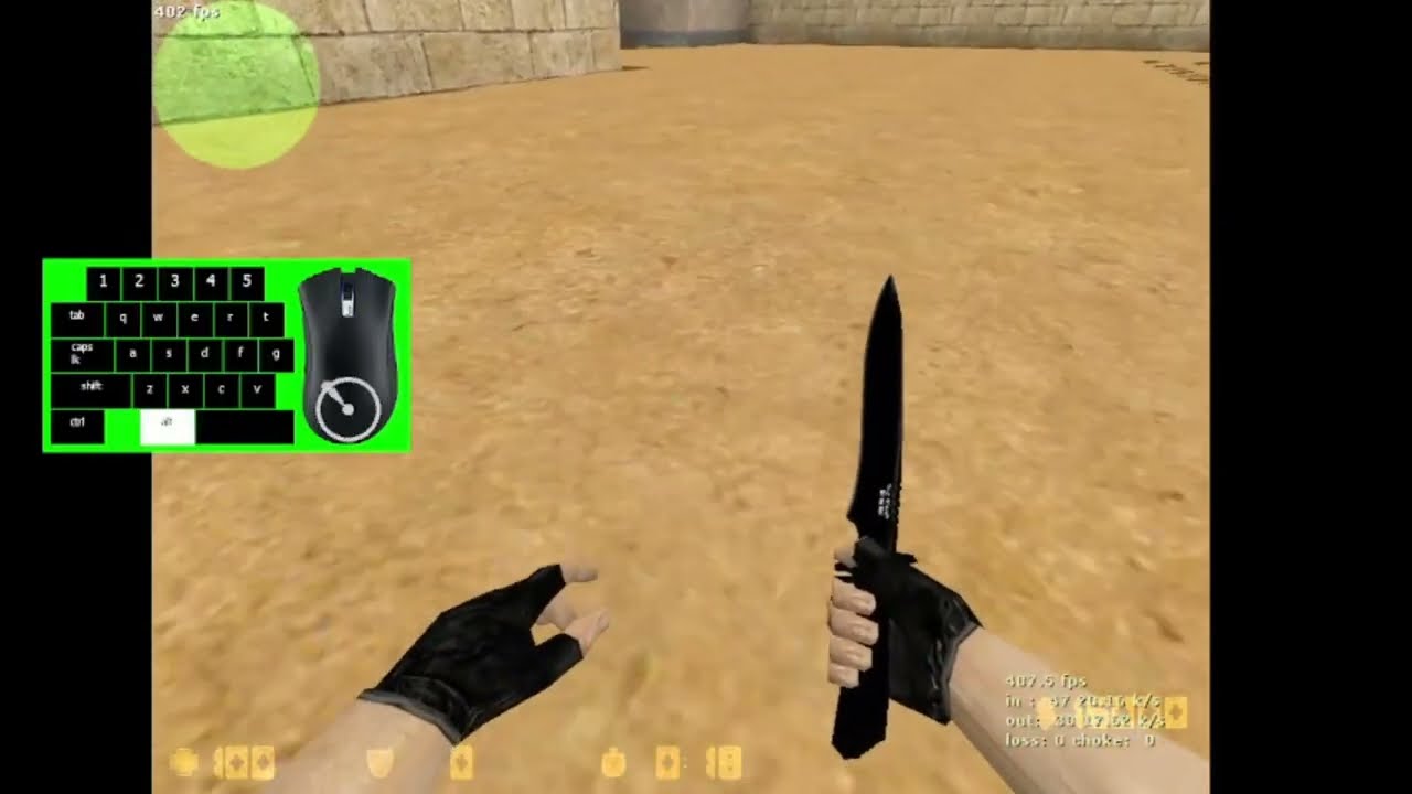 tutorial Como hacer Ground_strafe/Hyperscroll/doble duck - SGS cs1.6