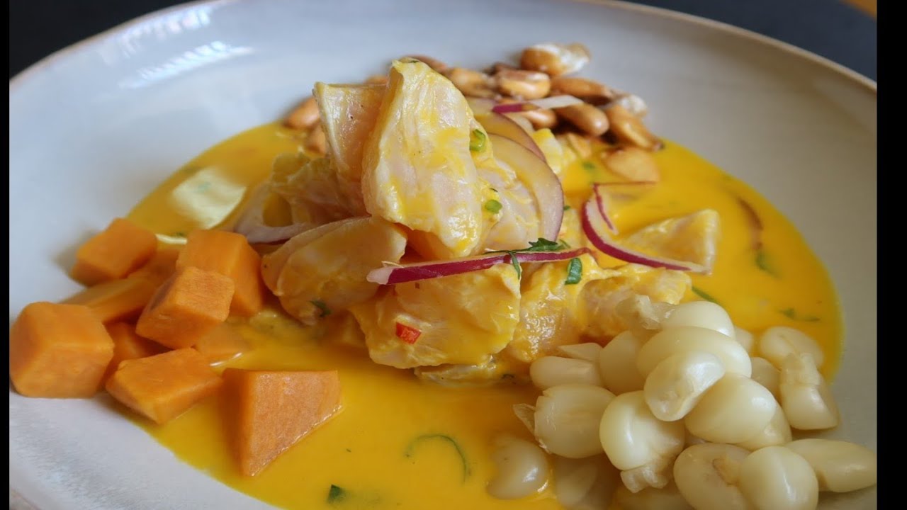 CEVICHE DE PESCADO - ( CEVICHE AMARILLO ) ¡¡ TE ENCANTARÁARA!!