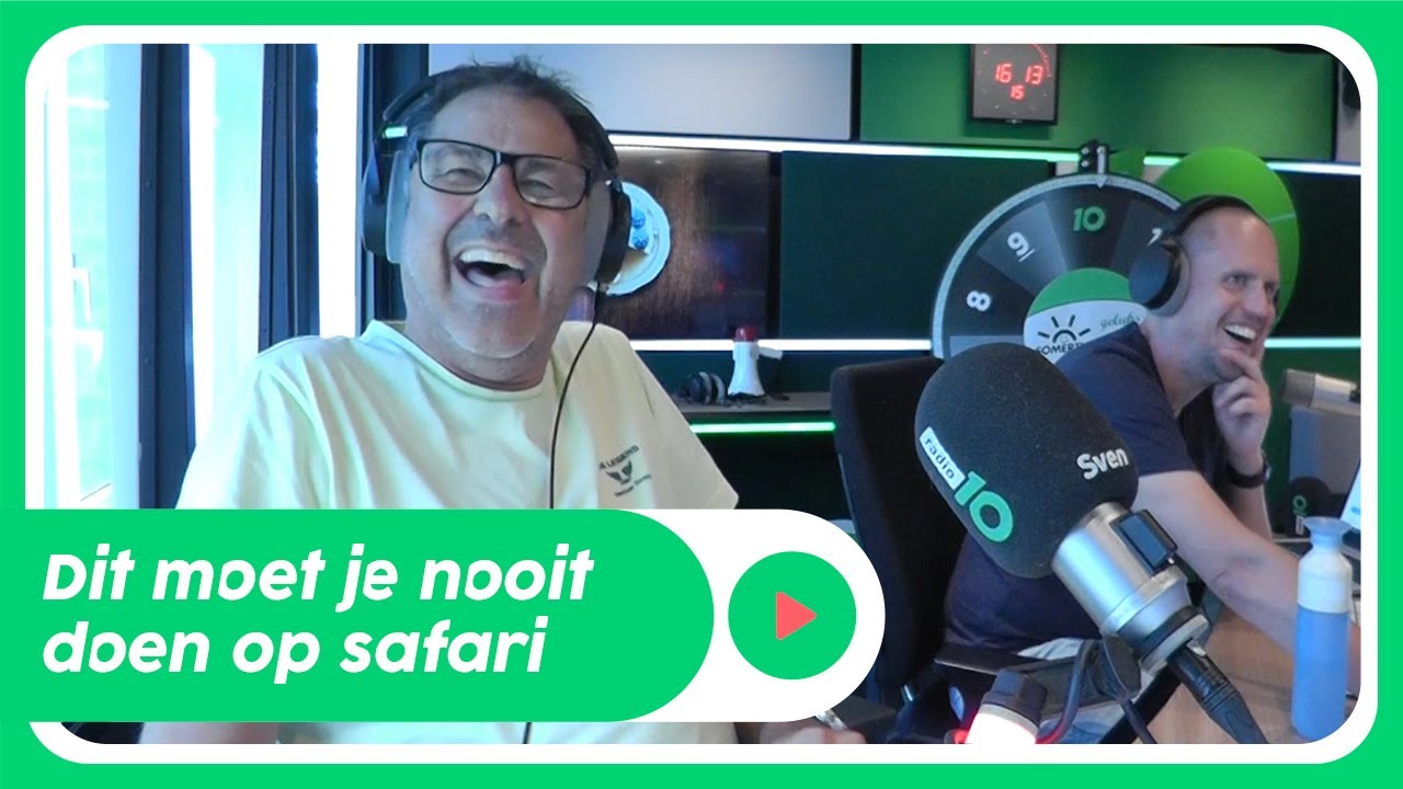 Mop van Sven: hoe komt hij aan die tor? 🤣 | Radio 10