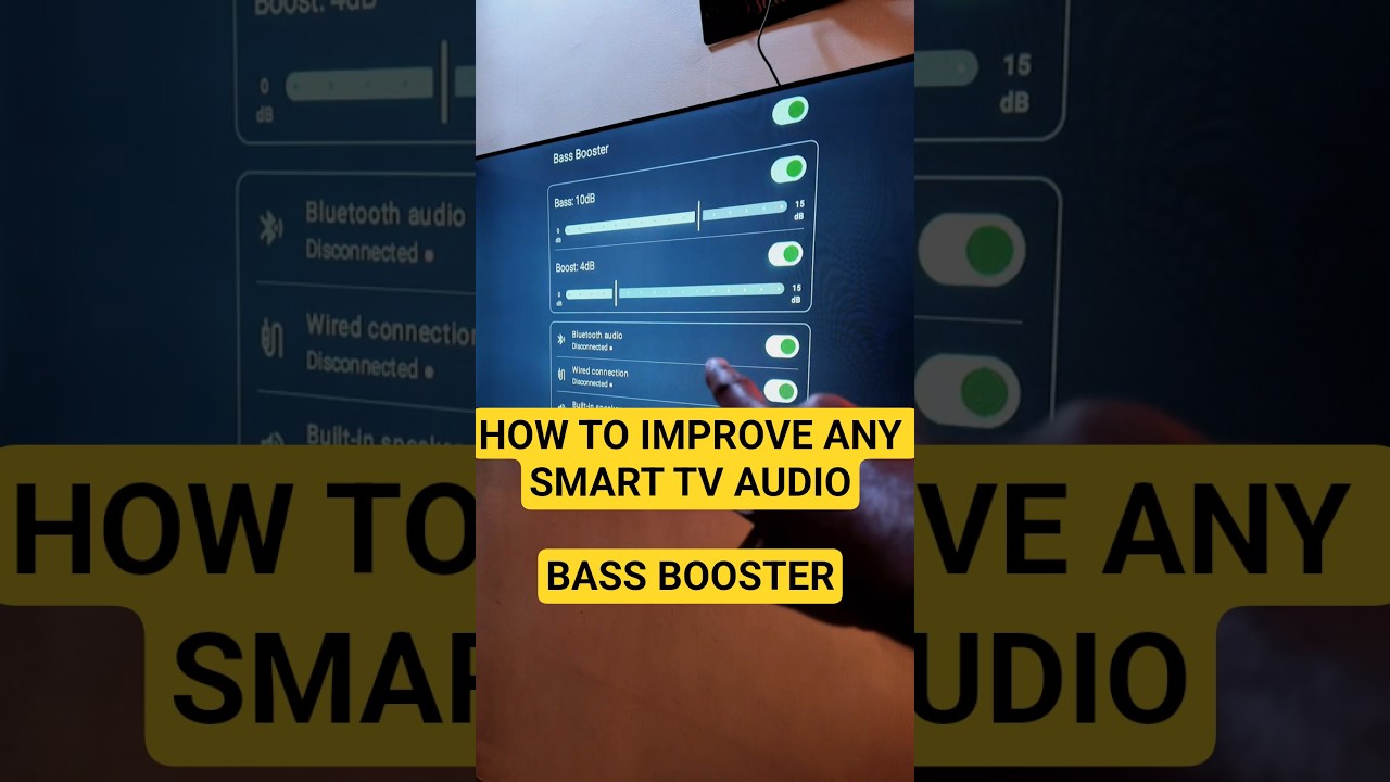 HOW TO IMPROVE ANDROID / GOOGLE SMART TV AUDIO 