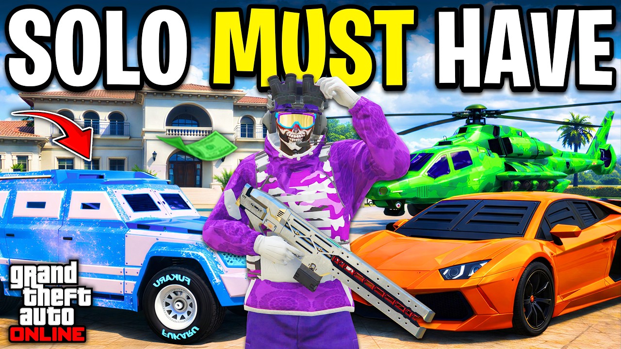 10 BEST Things EVERY SOLO Player Must Own In GTA Online (UPDATED 2026)