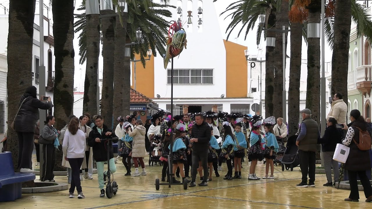 Pasacalles de Viudas de las Escuelas Infantiles del Carnaval de Isla Cristina. 05 03 2025.