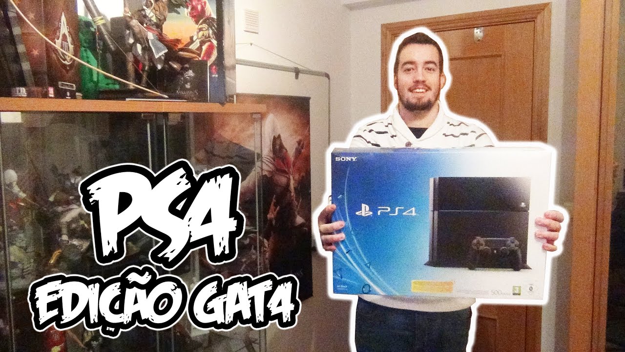 FINALMENTE PS4!!! - Edição GAT4 - VLOG