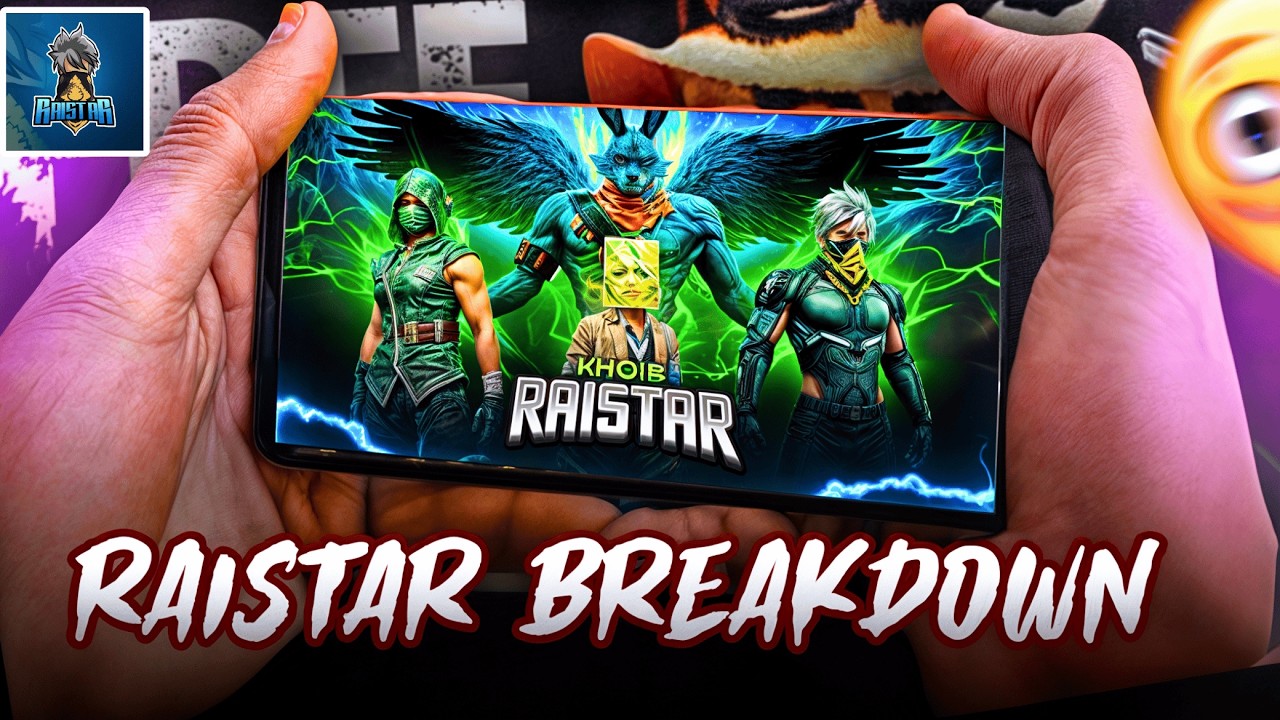 @Rai Star Gameplay Secrets [ Headshot + Movement ] 🔥| Raistar Movement |Breadown Players Part -2