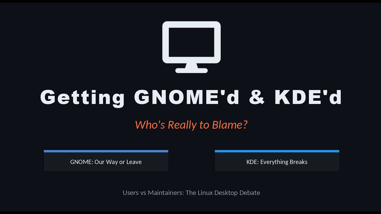 Почему пользователи Linux отказываются от GNOME и KDE!