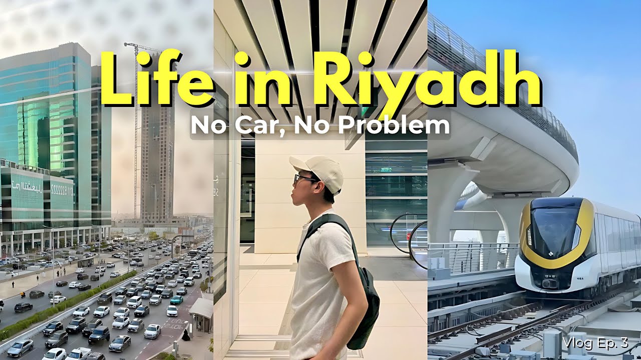 How I Get Around Riyadh Without a Car 🇸🇦 - City Life at My Pace