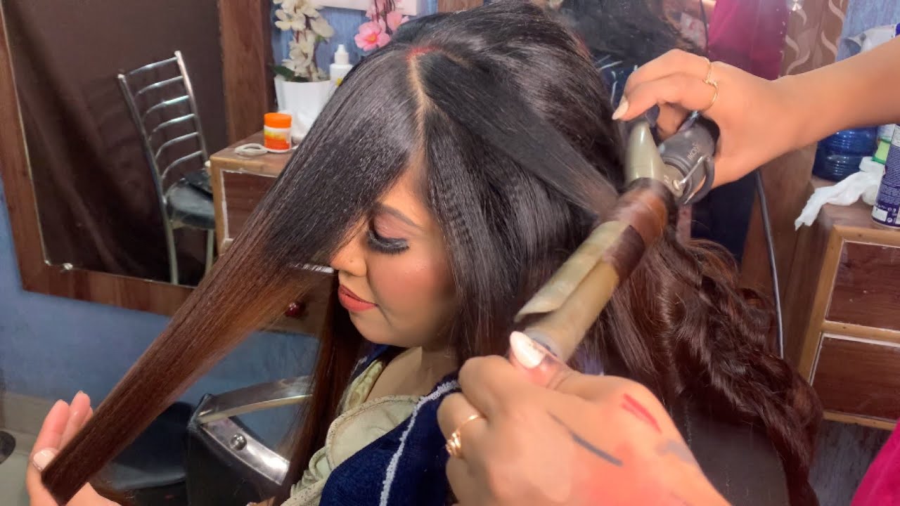 Open hairstyles for engagement,party and reception | easy hairstyles