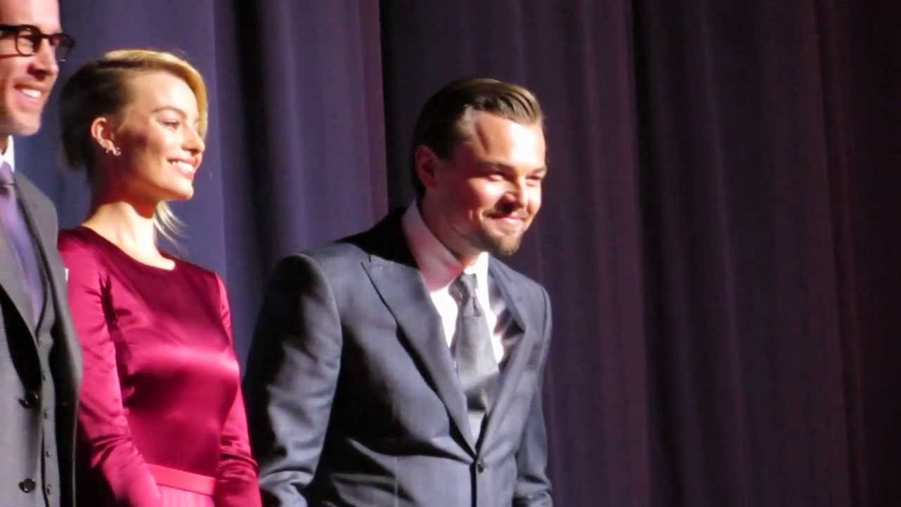 Leonardo DiCaprio & Margot Robbie at the UK premiere of 'The Wolf of Wall Street'