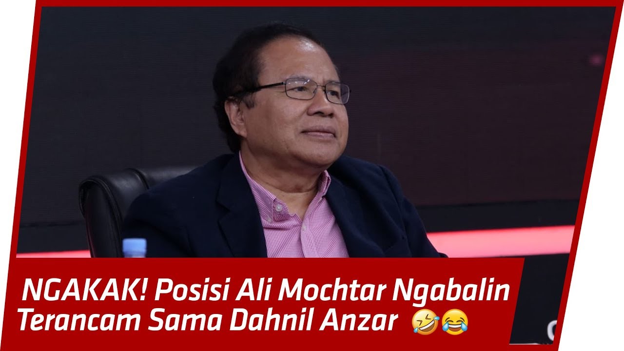 NGAKAK! Sentil Dahnil Anzar, Rizal Ramli: Ternyata Beda Posisi Duduk Bisa Mengubah Gaya Bicara