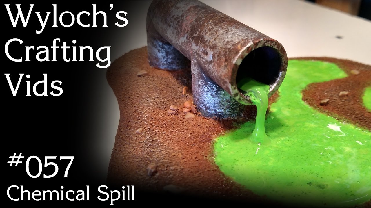 Chemical Spill for Warhammer 40k Terrain
