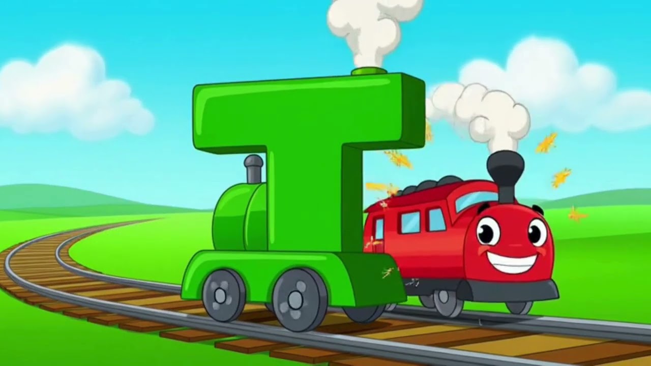 CARTOON ALPHABET FOR CRECHE CHILDREN