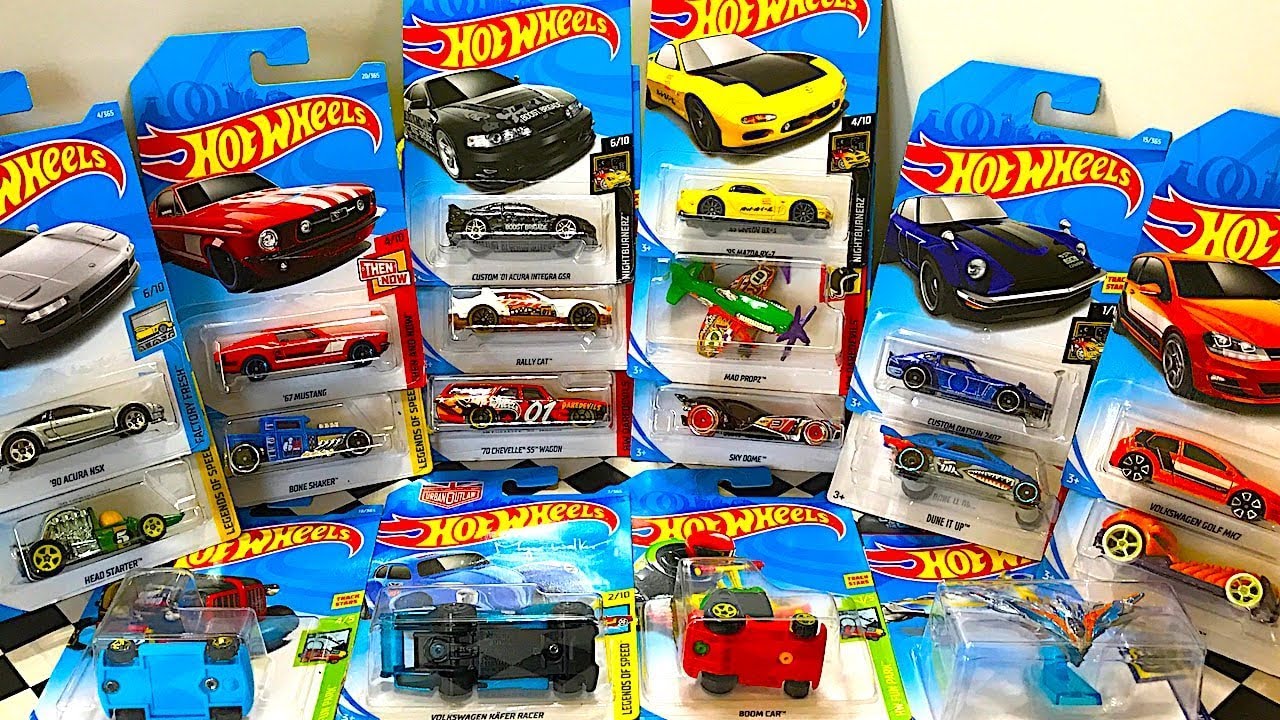 Unboxing New 2018 Hot Wheels Toy Cars!