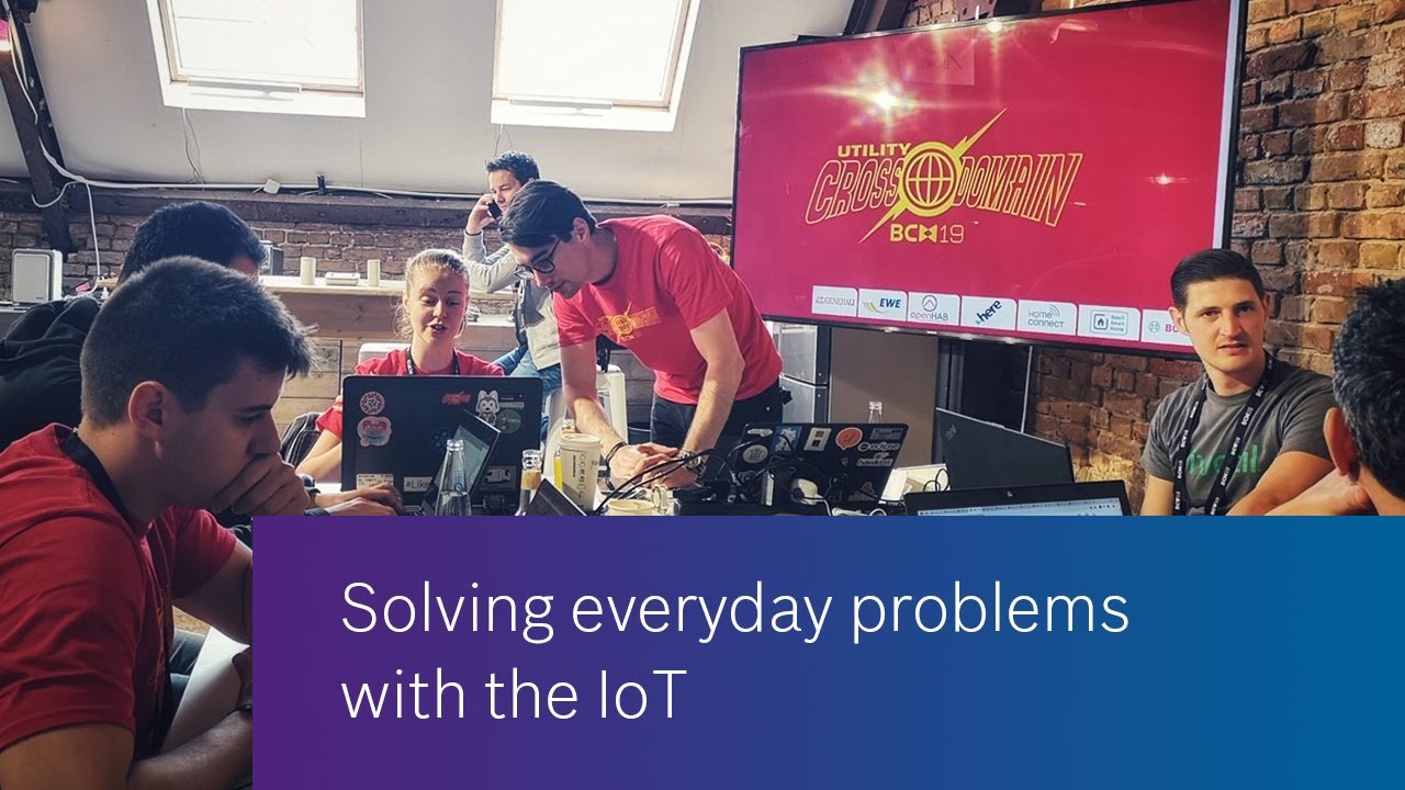 Utility Cross Domain Hackathon: Solving everyday problems with the IoT