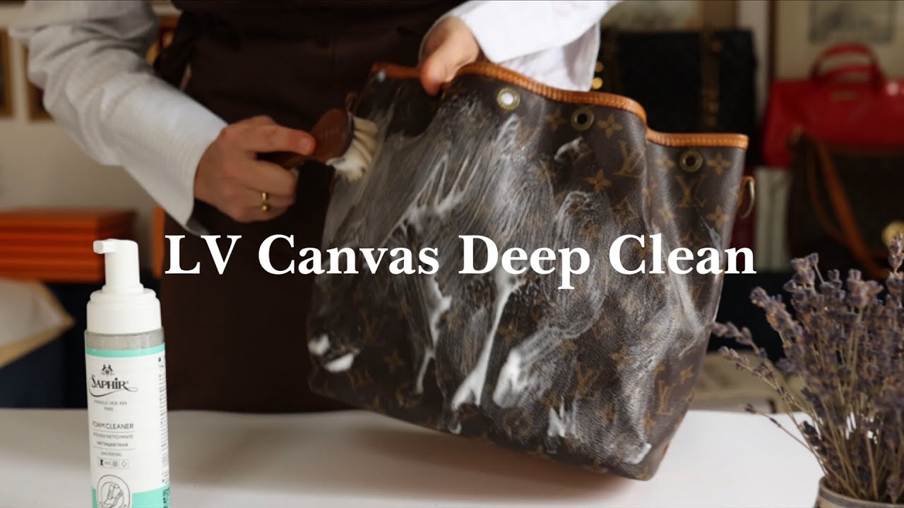 How to Clean a Louis Vuitton Bag (Silent Tutorial)