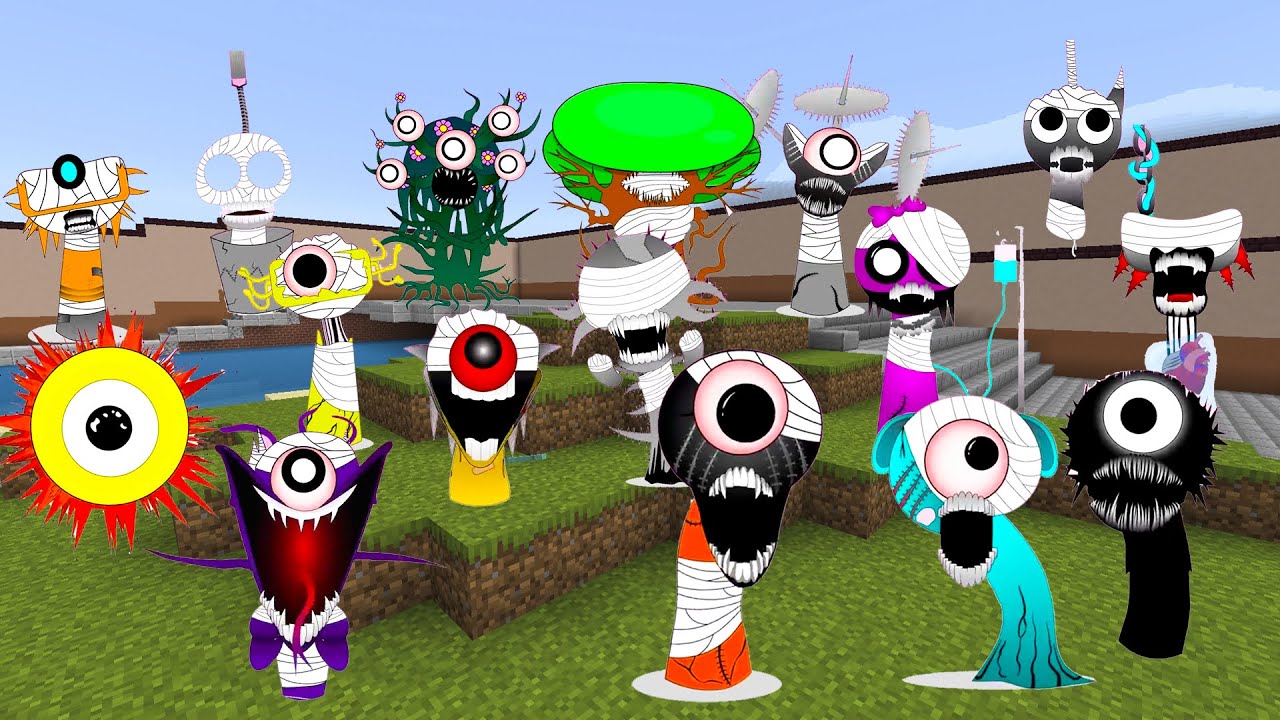 Alive Incredibox Phase 8 Sprunki in Minecraft PE