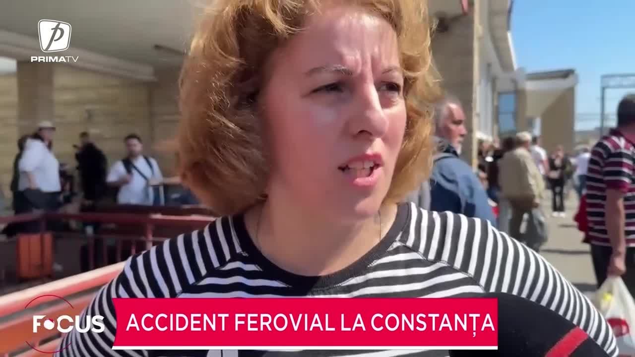Accident feroviar în Constanța.