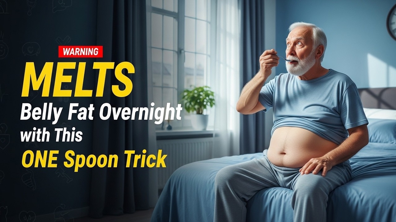 MELTS Belly Fat Overnight with This ONE Spoon Trick