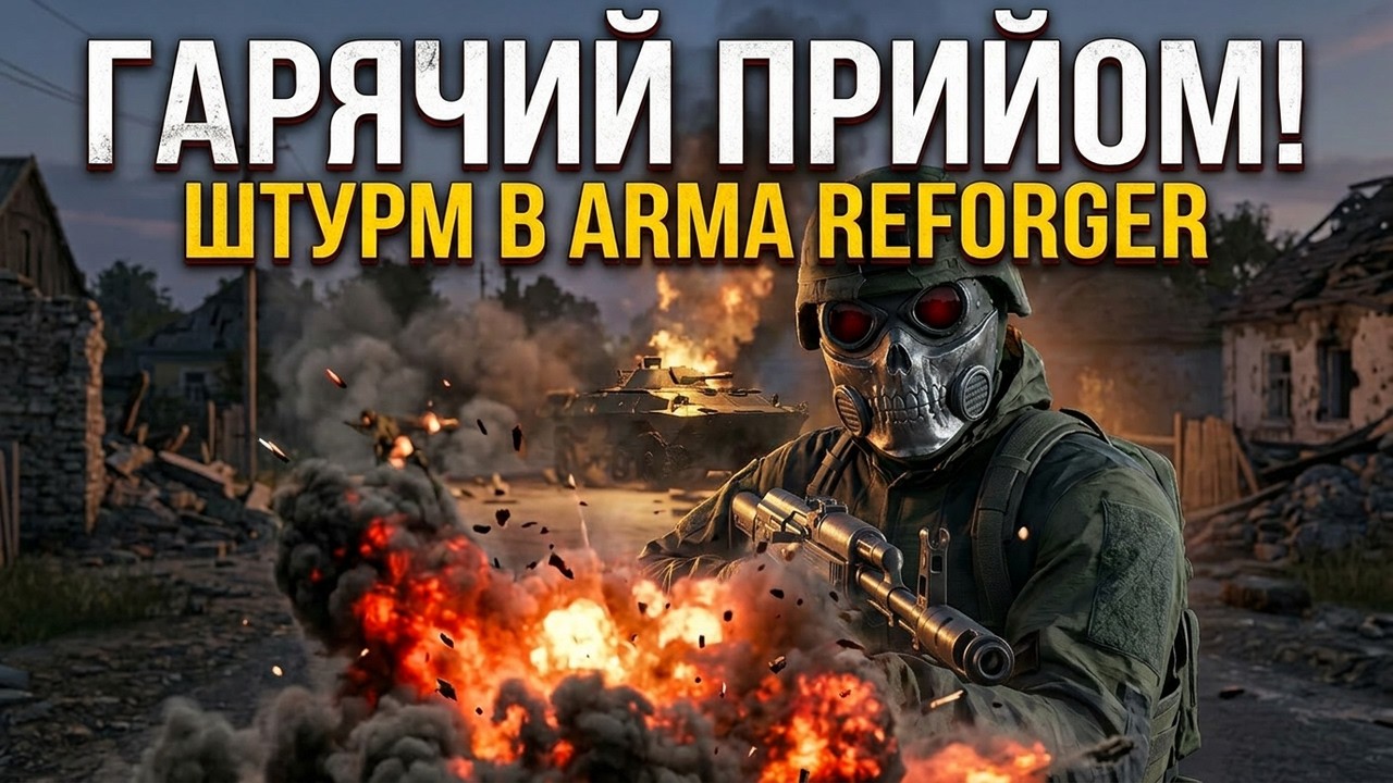ГАРЯЧИЙ ПРИЙОМ! Епічний штурм в Arma Reforger
