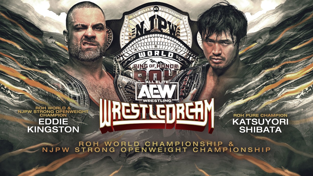 ПОЛНЫЙ МАТЧ: Эдди Кингстон против Кацуёри Шибаты | WrestleDream 2023